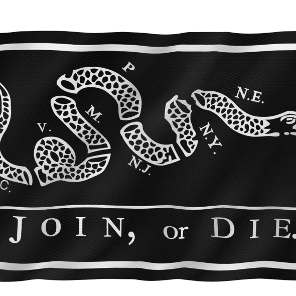 Join Or Die Flag