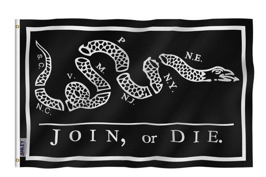 Join Or Die Flag