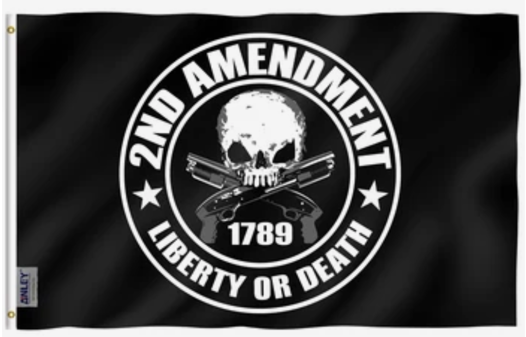 Liberty or Death 2nd Amendment Flag – Patriot Sacrifice