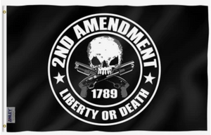 Liberty or Death 2nd Amendment Flag